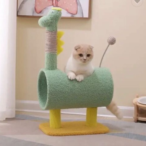 Brand New Cute Dinosaur Cat Tree - Picture 1 of 6
